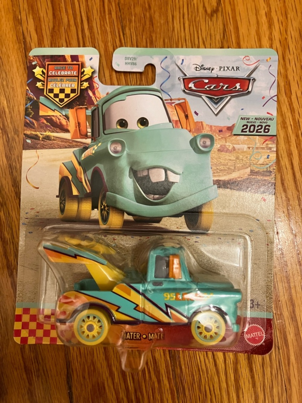 Mattel Disney Pixar Celebration Tow Mater